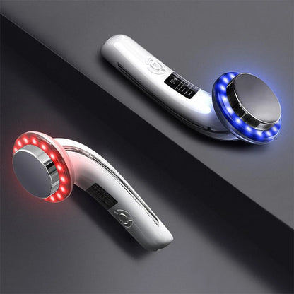 6-in-1 EMS Ultrasonic Body Slimming & Face Lifting Massager Machine – Infrared Therapy