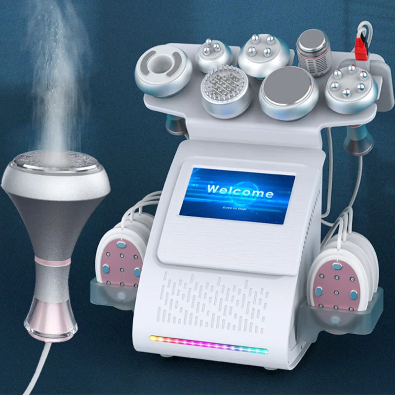 9-in-1 Cavitation & RF Skin Tightening Machine – Ultrasonic Body Toning, Skin Firming & Facial Rejuvenation Device