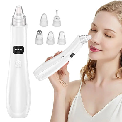 3-Suction Mode Face Cleansing Beauty Machine – Blackhead Remover, Dead Skin Vacuum & Pore Cleaner