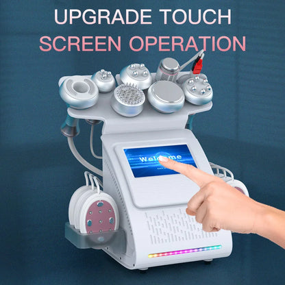 9-in-1 Cavitation & RF Skin Tightening Machine – Ultrasonic Body Toning, Skin Firming & Facial Rejuvenation Device
