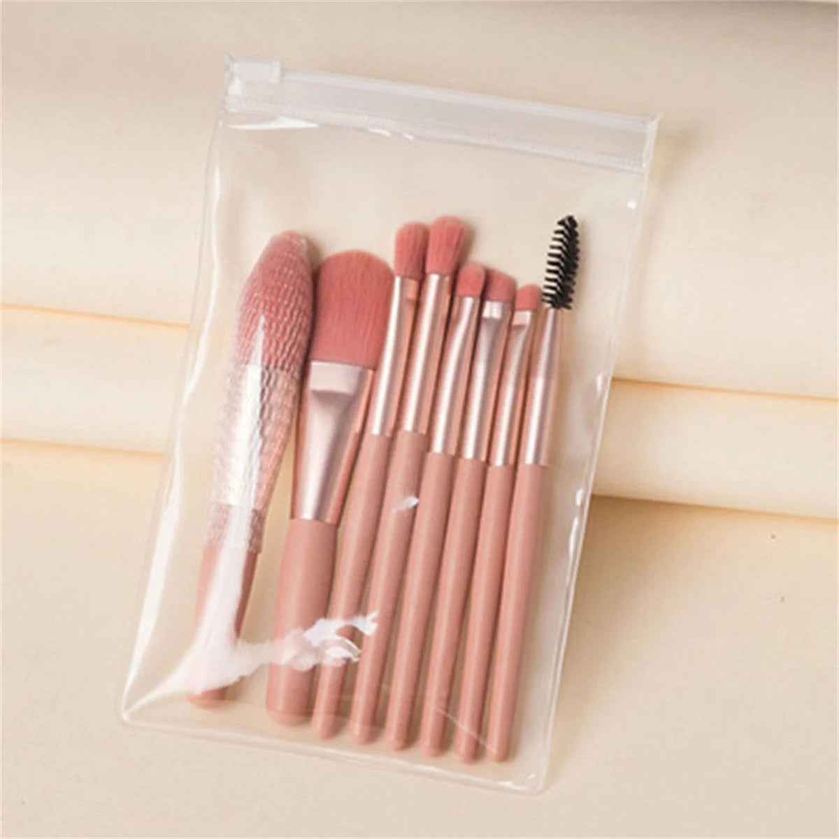 8PCS Soft Fluffy Makeup Brush Set Foundation Blush Powder Eyeshadow Kabuki Blending Brushes