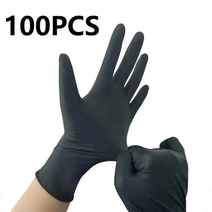 Multi-Color Nitrile Disposable Gloves – Latex-Free, Waterproof, Durable Household Cleaning Gloves (XS/S/M/L Sizes Available)