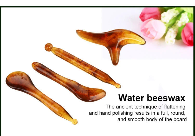 7-Piece Gua Sha Massage Tool Set – Face, Neck & Body Scraping Boards for Skin Care & Relaxation