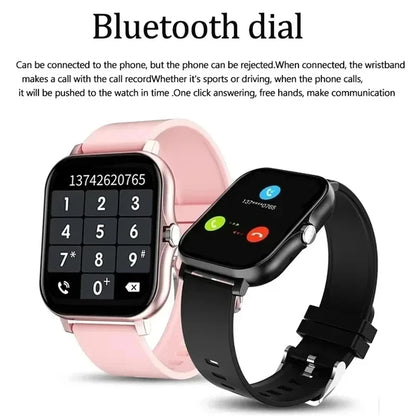 Smartwatch for Men & Women – Full Touch Screen, Bluetooth Calling, Sport & Fitness Tracker