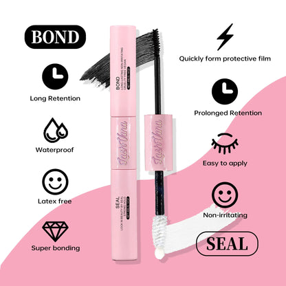 DIY Lash Extension Kit 200PCS Cluster Lashes 8–14mm w/ Bond Seal & Tweezers