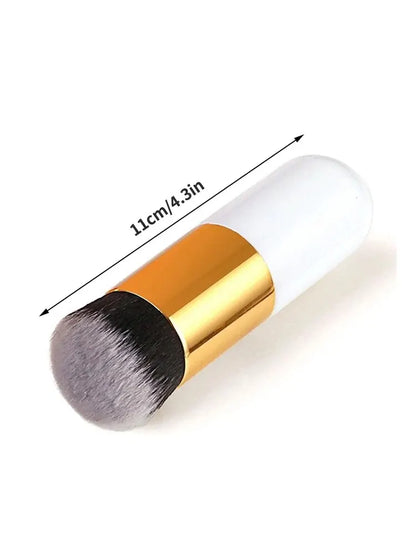 Mushroom Foundation Brush – Large & Small Makeup Brush Set | Soft Synthetic Bristles | For Foundation, BB Cream & Liquid Makeup