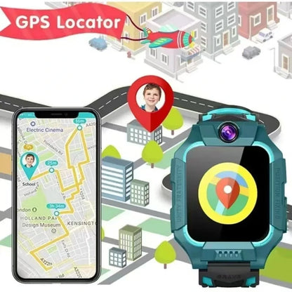 Lenovo Kids Smart Watch SIM Card Calling Camera GPS Touch Screen Android iOS