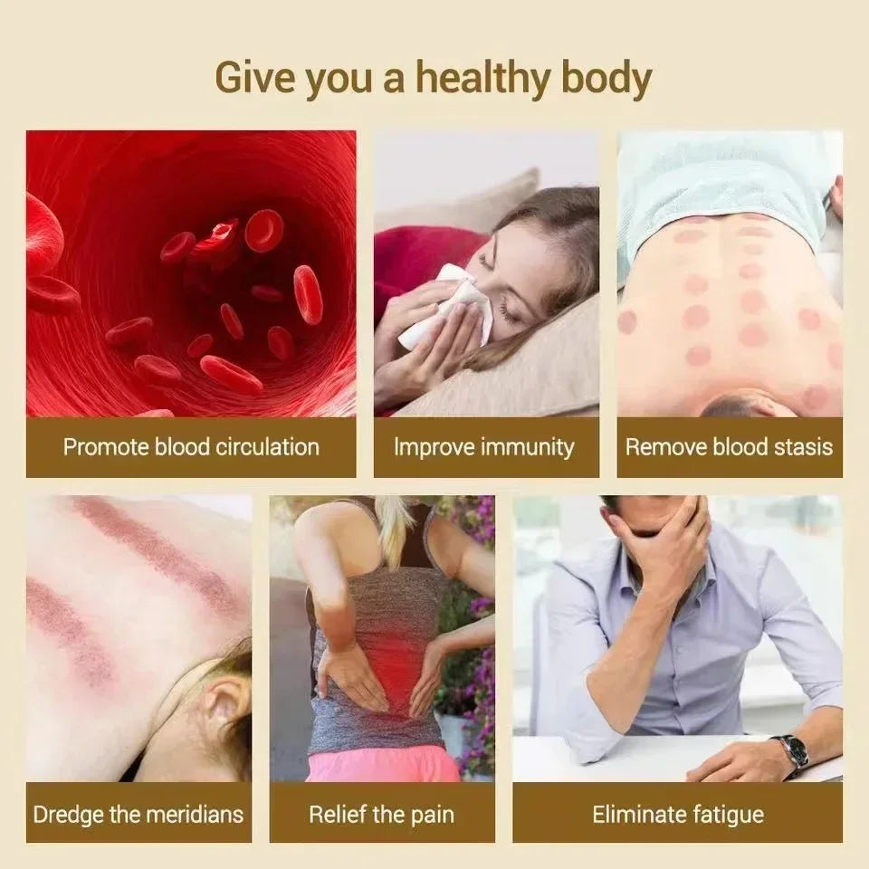 Electric Cupping Massager with Heating – 6/9 Gear Negative Pressure Vacuum Suction Gua Sha Body Slimming & Fat Burner Device