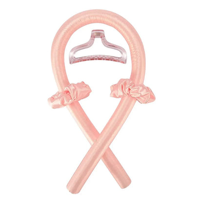 Heatless Curling Rod Headband – Soft Foam Hair Curlers for Sleeping, No-Heat Silk Curl Ribbon for Natural Waves & Curls