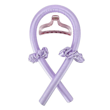 Heatless Curling Rod Headband – Soft Foam Hair Curlers for Sleeping, No-Heat Silk Curl Ribbon for Natural Waves & Curls