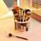 Makeup Brush & Cosmetics Storage Rack – Desktop Organizer for Lipsticks, Brushes, and Vanity Accessories