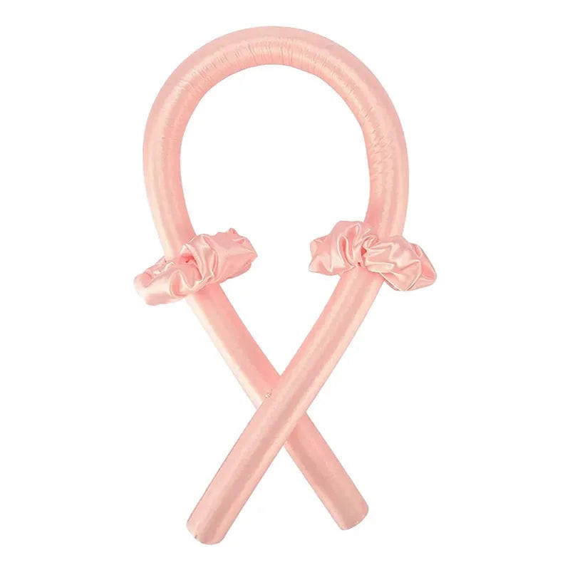Heatless Curling Rod Headband – Soft Foam Hair Curlers for Sleeping, No-Heat Silk Curl Ribbon for Natural Waves & Curls