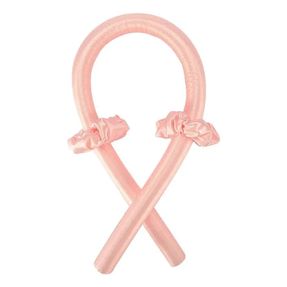 Heatless Curling Rod Headband – Soft Foam Hair Curlers for Sleeping, No-Heat Silk Curl Ribbon for Natural Waves & Curls