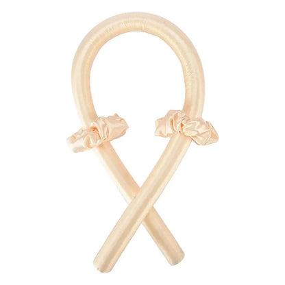 Heatless Curling Rod Headband – Soft Foam Hair Curlers for Sleeping, No-Heat Silk Curl Ribbon for Natural Waves & Curls