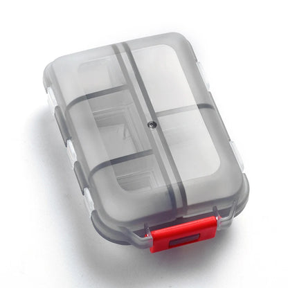 Weekly Pill Organizer Box – 7 Day Portable Travel Medicine Case with 14 Compartments for Pills, Vitamins & Supplements