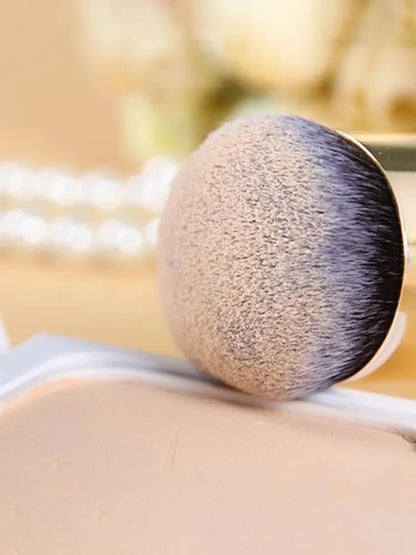 Mushroom Foundation Brush – Large & Small Makeup Brush Set | Soft Synthetic Bristles | For Foundation, BB Cream & Liquid Makeup