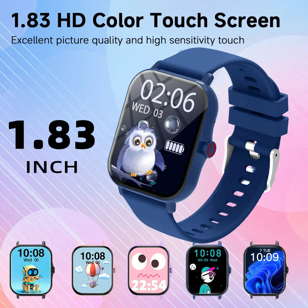 Smart Watch 1.83" HD Bluetooth Call Fitness Tracker for Android iPhone