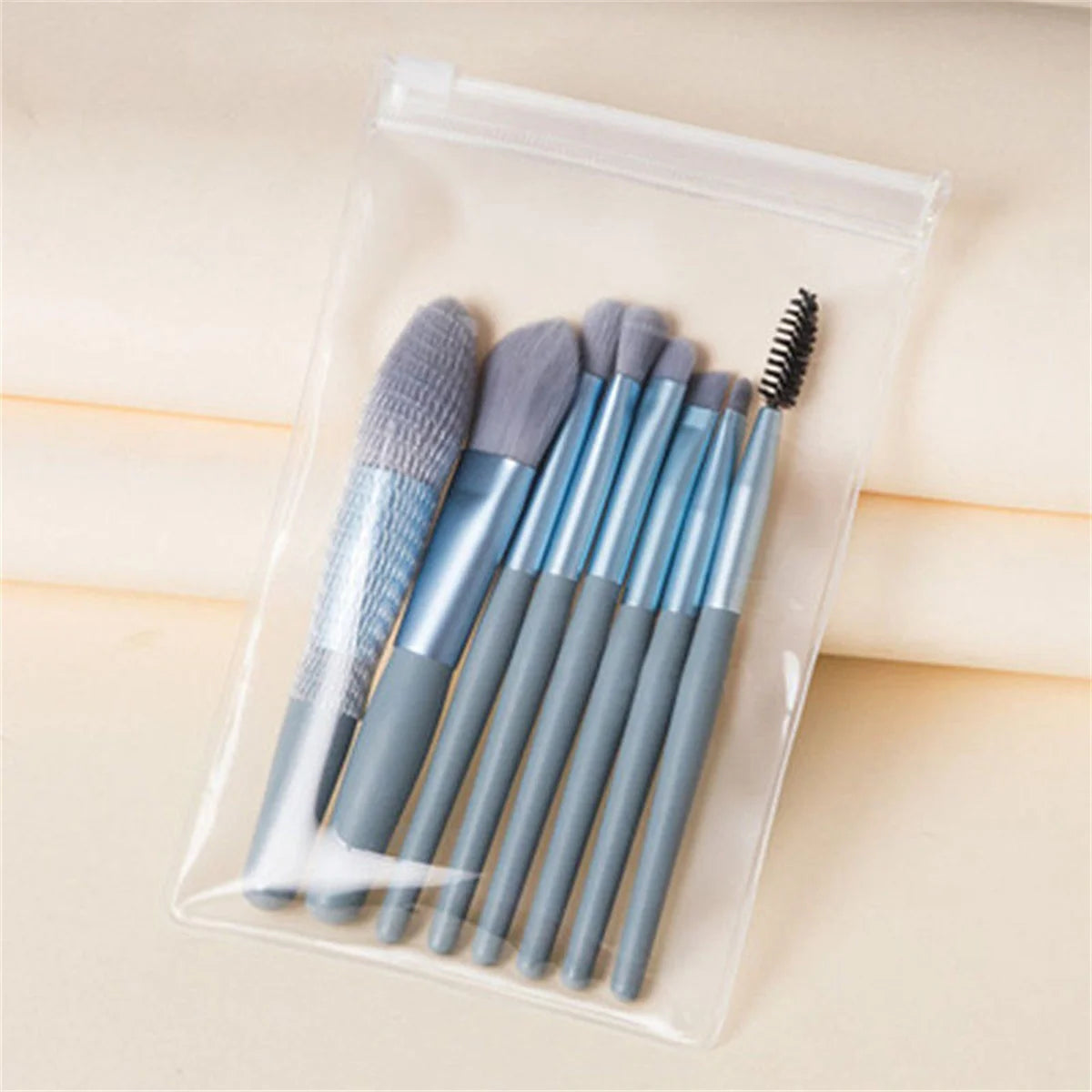 8PCS Soft Fluffy Makeup Brush Set Foundation Blush Powder Eyeshadow Kabuki Blending Brushes