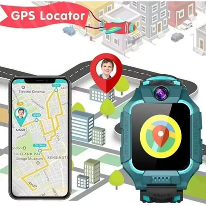 Lenovo Kids Smart Watch SIM Card Calling Camera GPS Touch Screen Android iOS