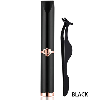 Portable Heated Eyelash Curler – 3 Temperature Modes, USB Rechargeable Lash Curler for Natural & False Eyelashes
