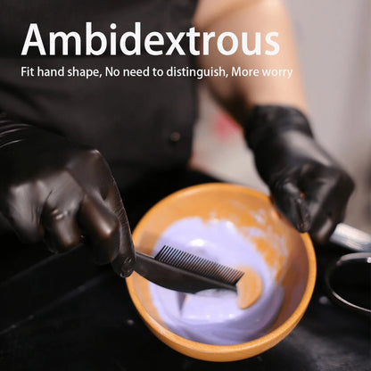 5 Mil Nitrile Disposable Gloves Powder Free Latex Free Cleaning Food Handling Gloves