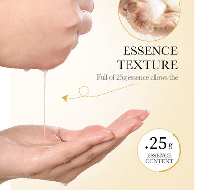 10-30 Pcs SADOER 24K Gold Vitamin C & Hyaluronic Acid Facial Masks – Moisturizing, Firming & Hydrating Skincare Treatment