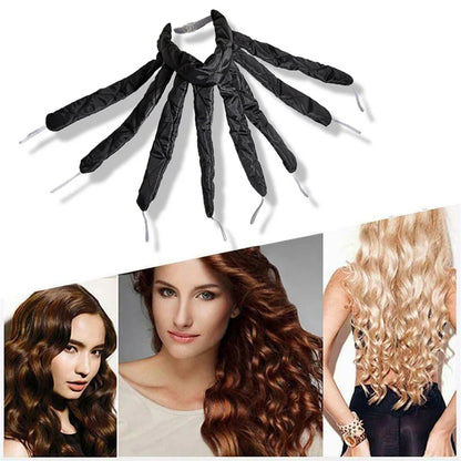 Heatless Octopus Hair Curler Headband – Soft Foam Overnight Curling Rod with Velcro Strap (1-Pack)