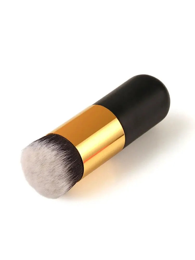 Mushroom Foundation Brush – Large & Small Makeup Brush Set | Soft Synthetic Bristles | For Foundation, BB Cream & Liquid Makeup