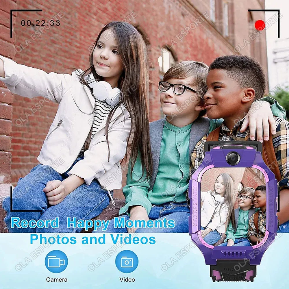 Kids 2G Smart Watch GPS SOS Calling SIM Card Touch Screen for Android iPhone