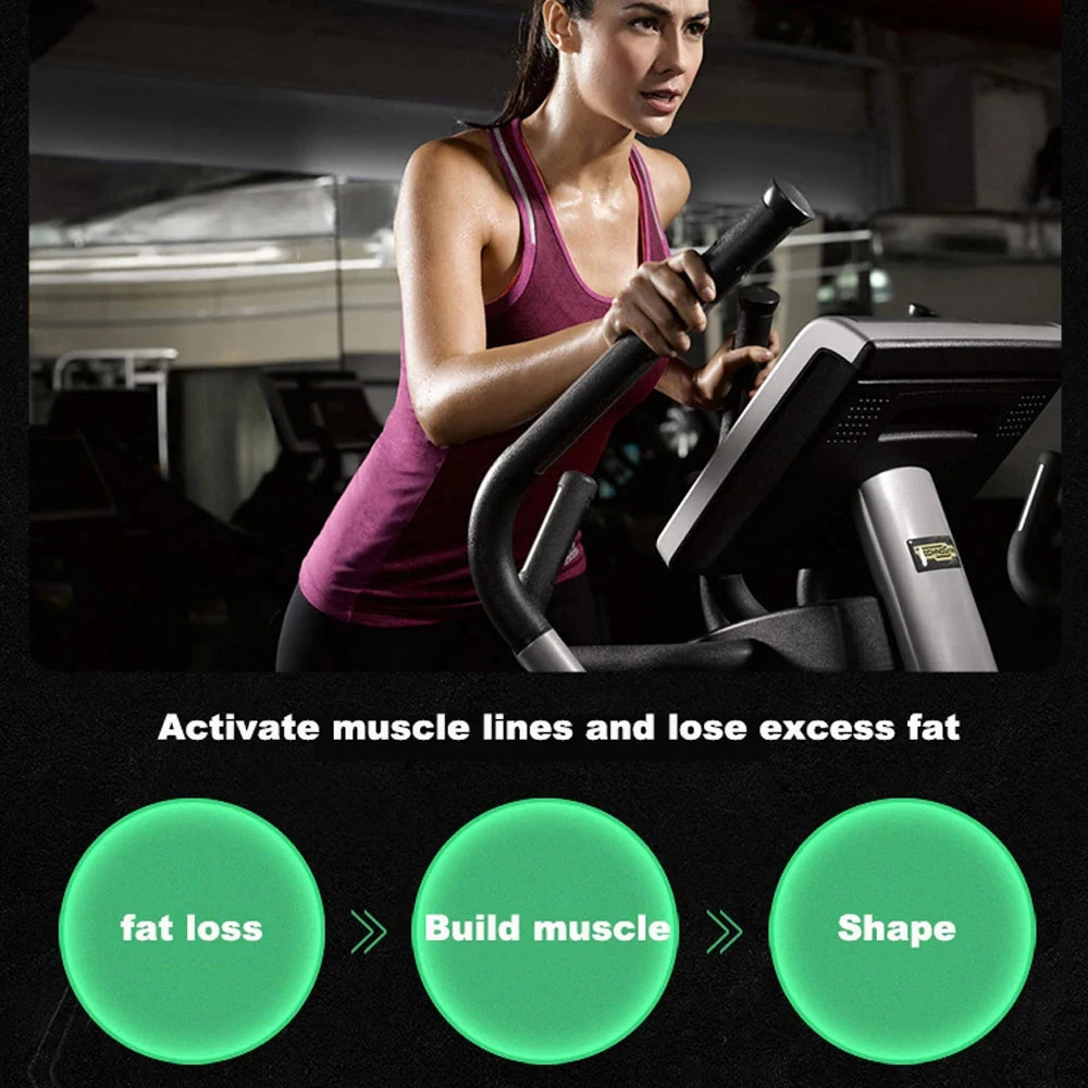 USB Rechargeable Abdominal Muscle Trainer – Portable EMS Massager Belt for Abs, Core Toning & Fitness Workouts