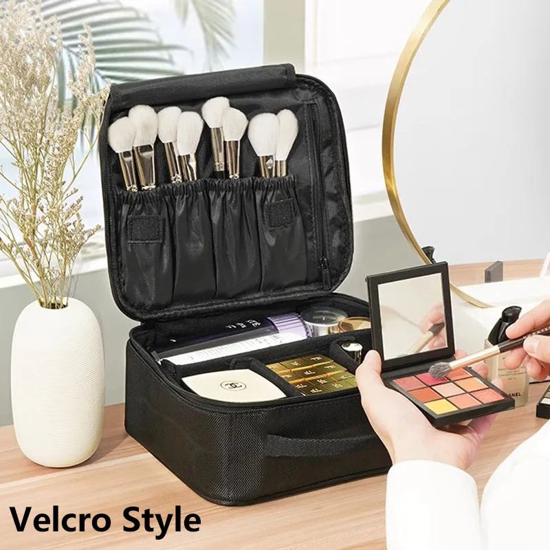Professional Makeup Case Travel Cosmetic Organizer Waterproof Beauty Storage Bag