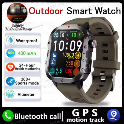 Men’s & Women’s Smart Watch – Fitness Tracker with Heart Rate, Sleep Monitor, Waterproof & Bluetooth Calls for iOS & Android