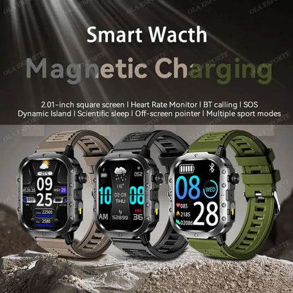 Men’s & Women’s Smart Watch – Fitness Tracker with Heart Rate, Sleep Monitor, Waterproof & Bluetooth Calls for iOS & Android