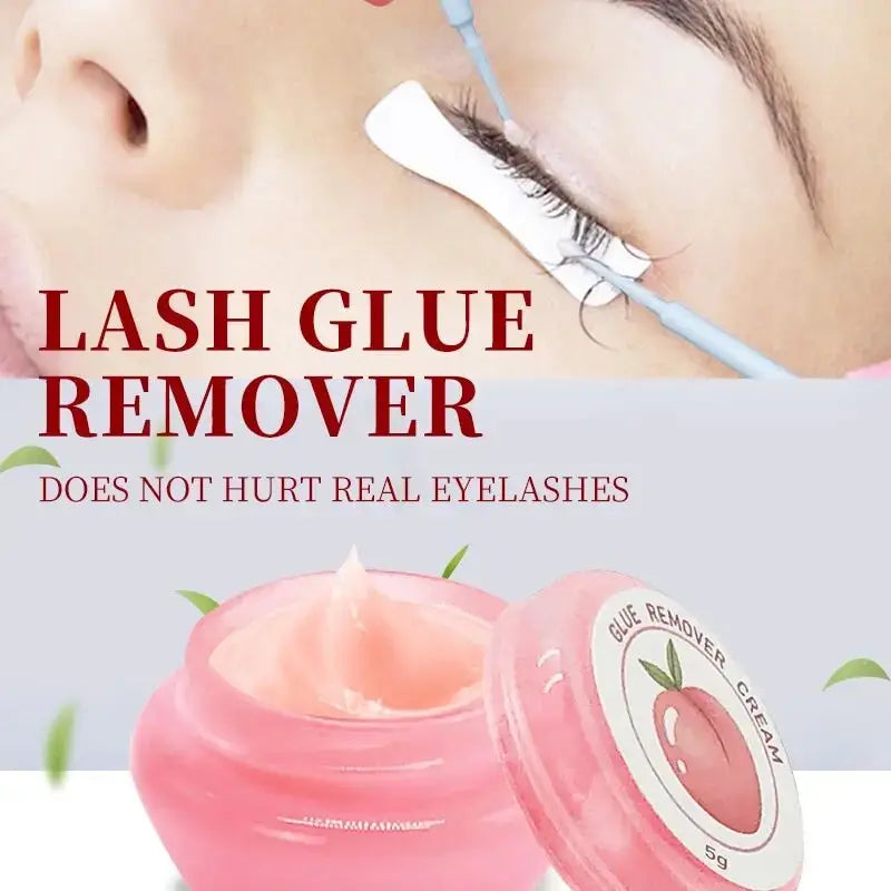 GTGDHNY Eyelash Glue Remover – Professional Cream Adhesive Remover for Eyelash Extensions, Quick Dissolving & Gentle Formula