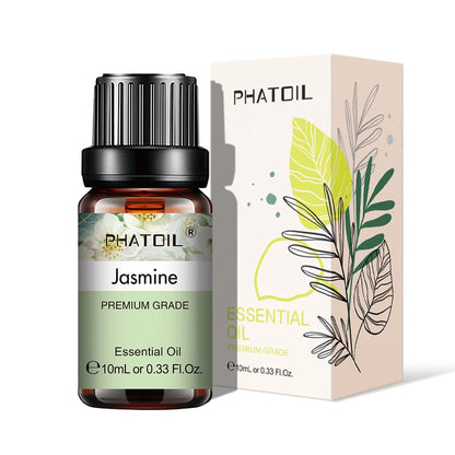 10ml Lavender Essential Oils Pure Natural for Diffuser humidifier Aromatherapy Jasmine Vanilla Aroma Oil for Skin Care, DIY Soap