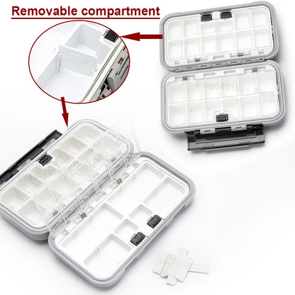Large Travel Pill Organizer Medicine Storage Box Portable Tablet Vitamin Container Case
