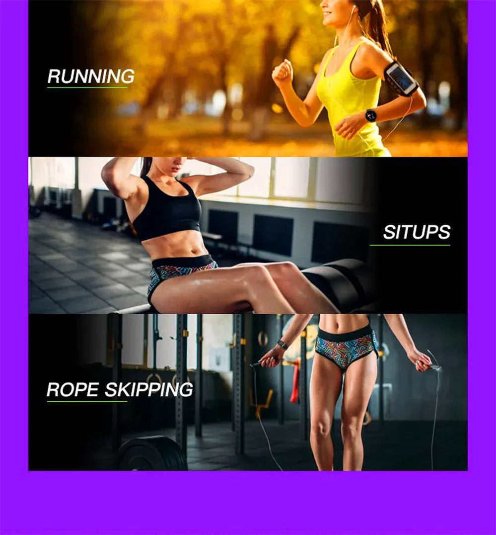XMSJ Smart Watch Fitness Tracker | Heart Rate & Sleep Monitor | Activity Tracker | Round Touch Screen | Android & iOS