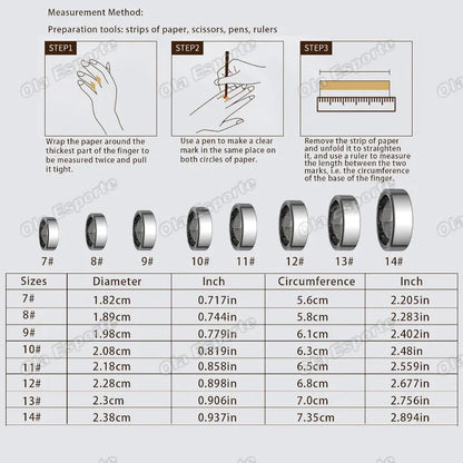 Smart Ring Fitness Tracker Call Alerts Sleep Monitor IP68 Waterproof Ring