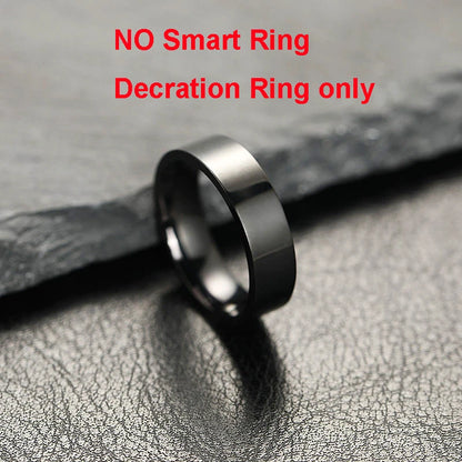 Smart Ring Fitness Tracker Heart Rate Sleep Monitor Waterproof for Android iOS