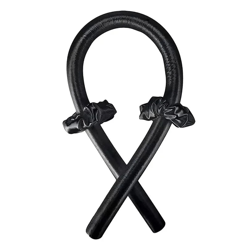 Heatless Curling Rod Headband – Soft Foam Hair Curlers for Sleeping, No-Heat Silk Curl Ribbon for Natural Waves & Curls