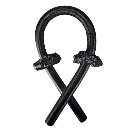 Heatless Curling Rod Headband – Soft Foam Hair Curlers for Sleeping, No-Heat Silk Curl Ribbon for Natural Waves & Curls