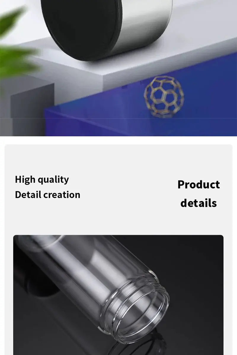 Portable Electric Hydrogen Water Bottle – Titanium Filter, USB Rechargeable, Hydrogen-Rich for Health & Wellness