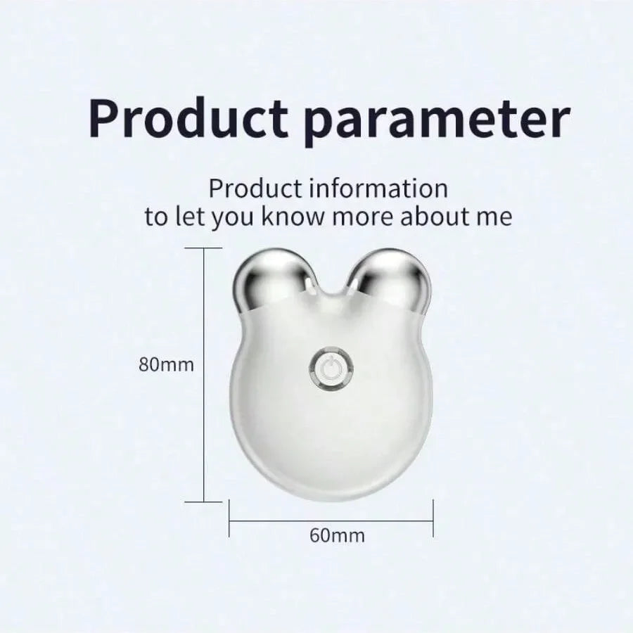 Portable Facial Beauty Roller – Vibrating Skin Toning Tool for Face & Neck