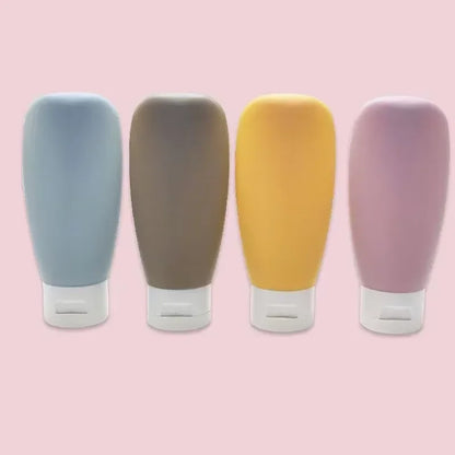 Leak-Proof Travel Bottle Set – 17pcs/4pcs Refillable Toiletry Containers for Shampoo, Lotion, and Conditioner