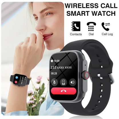 Smart Watch Bluetooth Calling Fitness Tracker Touch Screen for Android iPhone