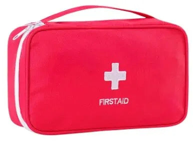 Portable First Aid Kit Bag Emergency Medical Storage Organizer Travel Survival Pouch
