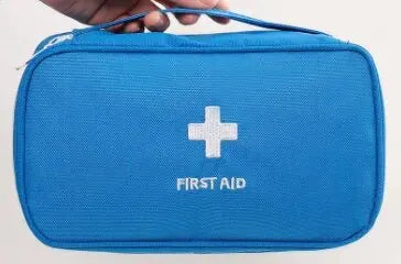 Portable First Aid Kit Bag Emergency Medical Storage Organizer Travel Survival Pouch