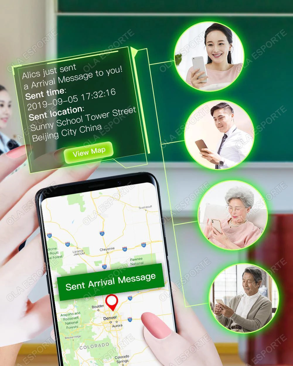 NFC Smart Nail Chip Tag for Android iPhone Virtual Call SOS Contact Waterproof