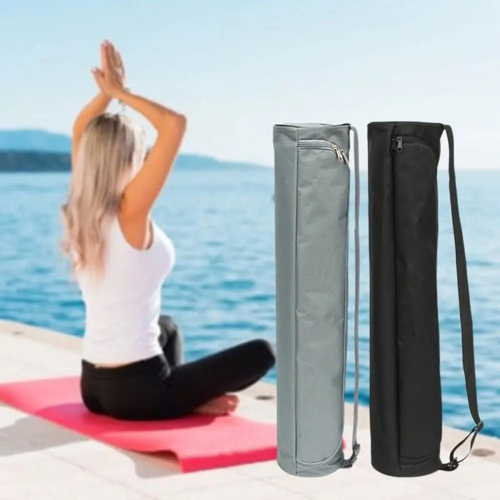 Yoga Mat Carrying Bag with Adjustable Strap – Lightweight Oxford Sports Mat Bag for Gym, Pilates & Fitness (Unisex)