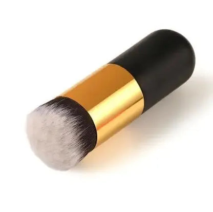 Mushroom Foundation Brush – Large & Small Makeup Brush Set | Soft Synthetic Bristles | For Foundation, BB Cream & Liquid Makeup